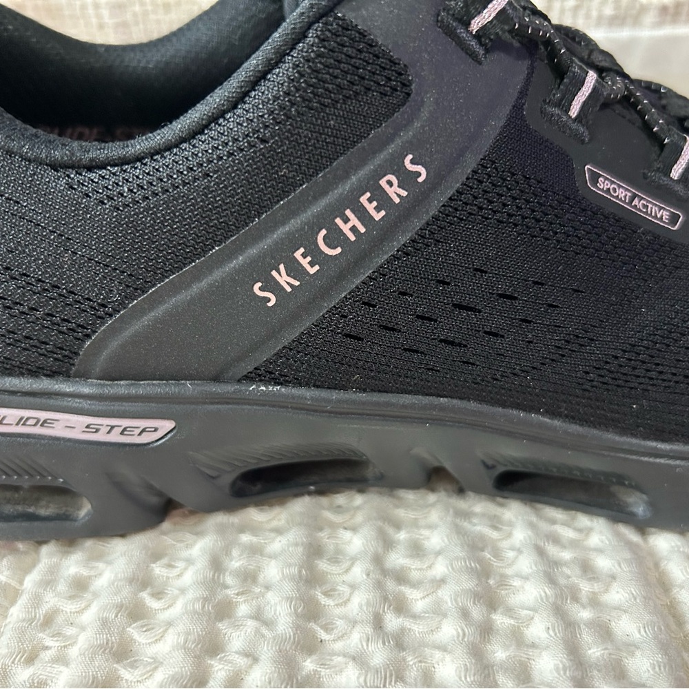 Skechers Black Casual Sneakers - Picture 6 of 8